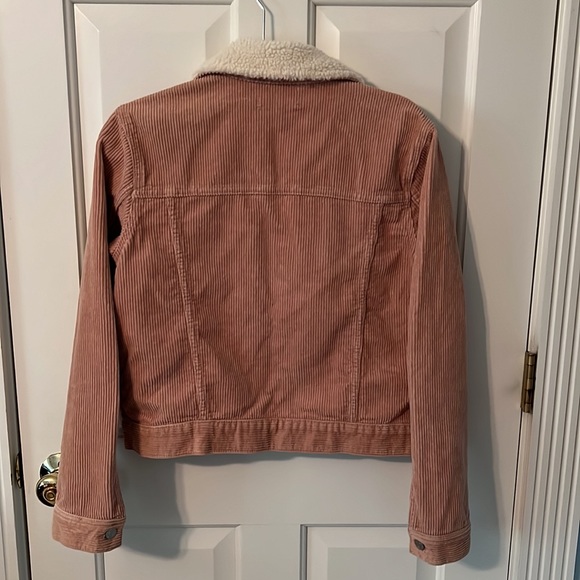 PacSun Corduroy Jacket with Fleece Collar, size M - Picture 2 of 3